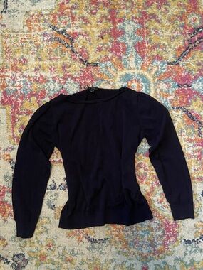 COS Navy Sweater Size Small